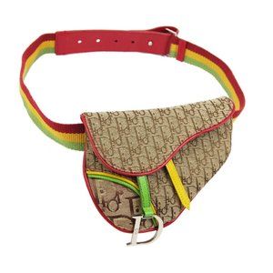 Christian Dior Trotter Saddle Waist Bum Bag Pouch